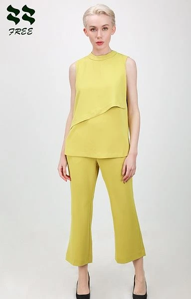 Ladies Bell Bottom Cropped Pant Supplier